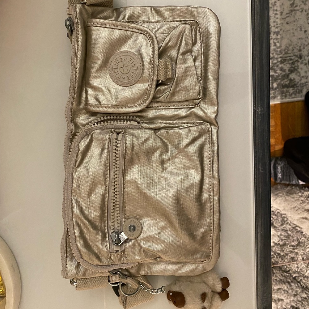 Kipling Gold Fanny Pack
